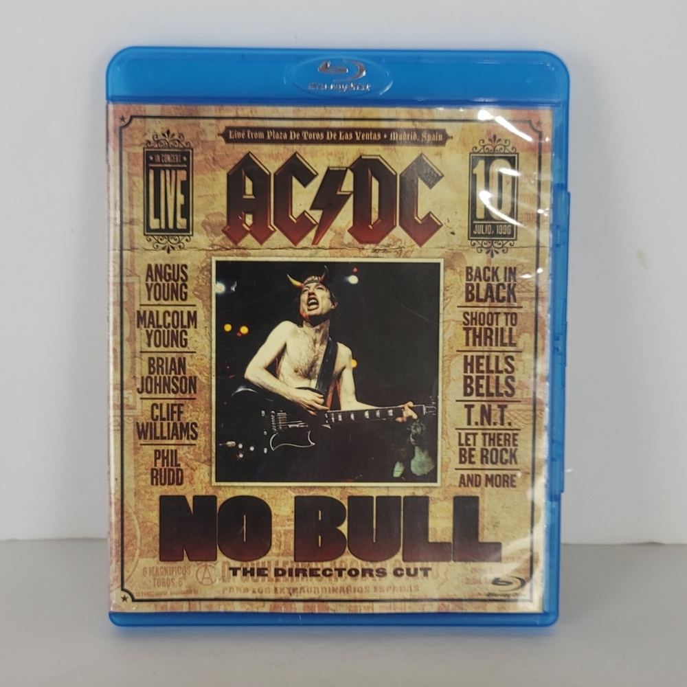AC/DC No Bull Directors Cut Blu-ray